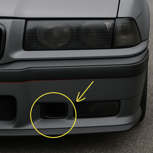 BMW E36 Kühlkanal Stoßstange