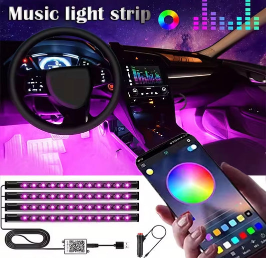 Fußraum LED Ambientebeleuchtung
