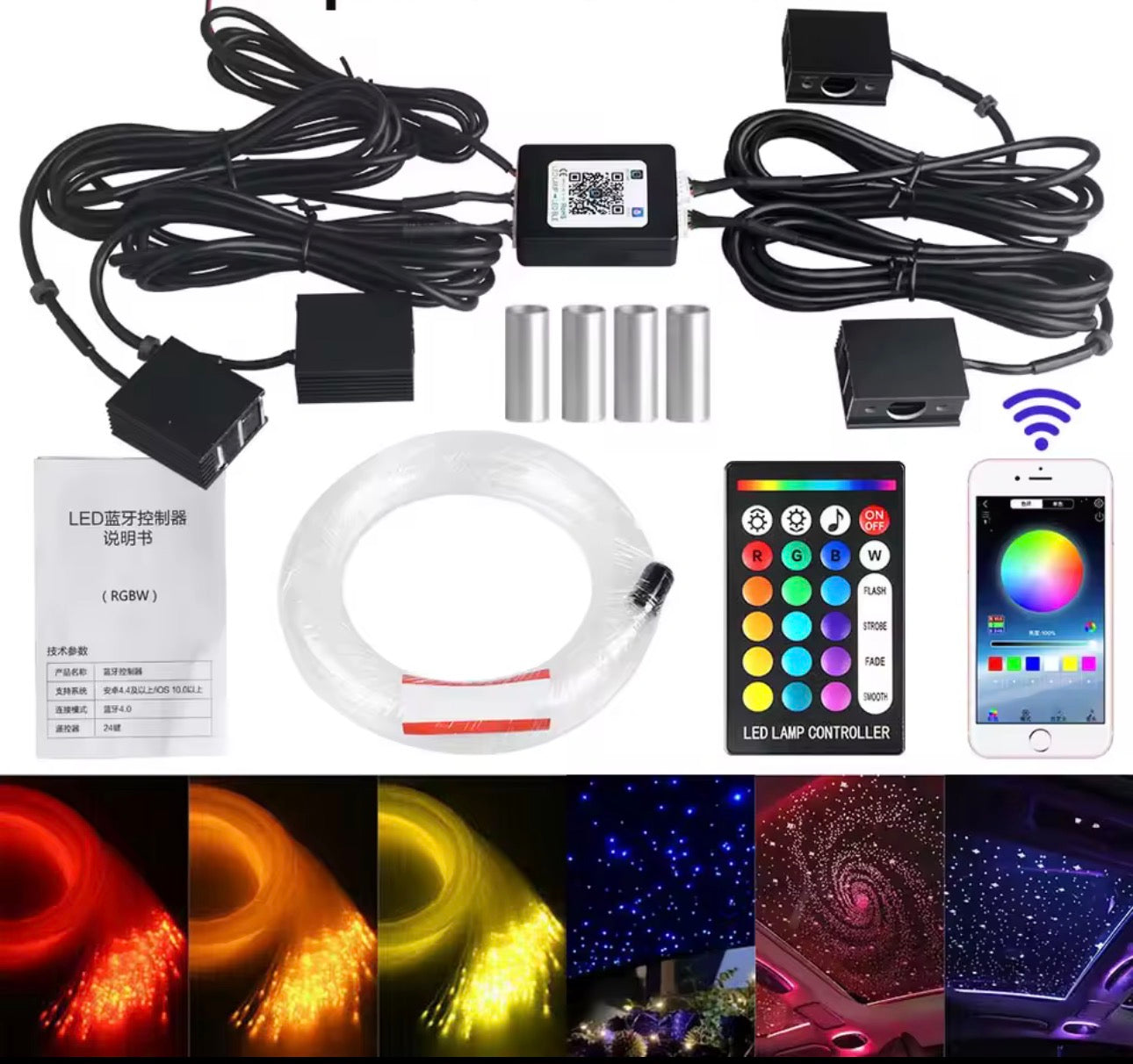 Sternenhimmel LED Ambientebeleuchtung