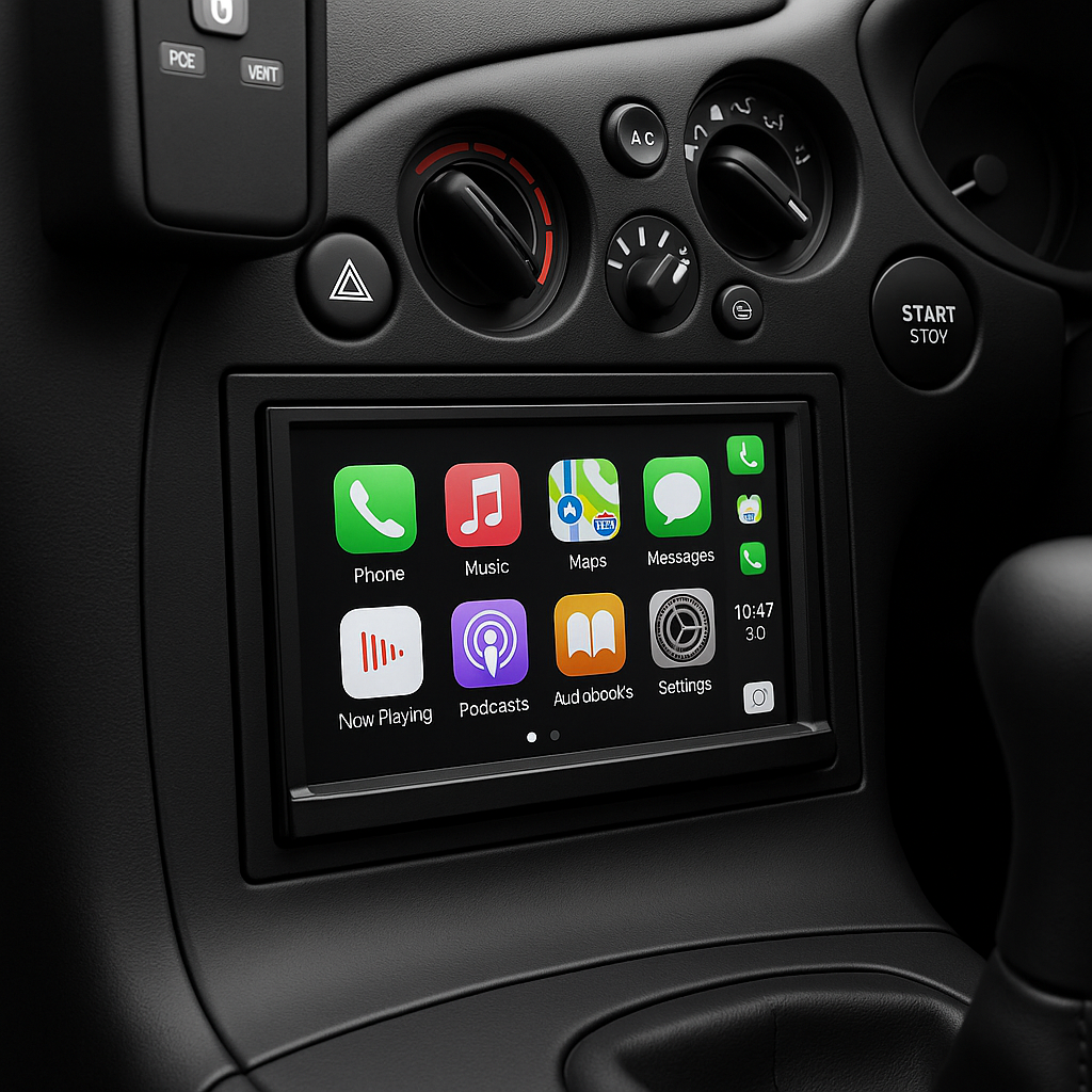 Mazda RX7 Double-DIN Center Console