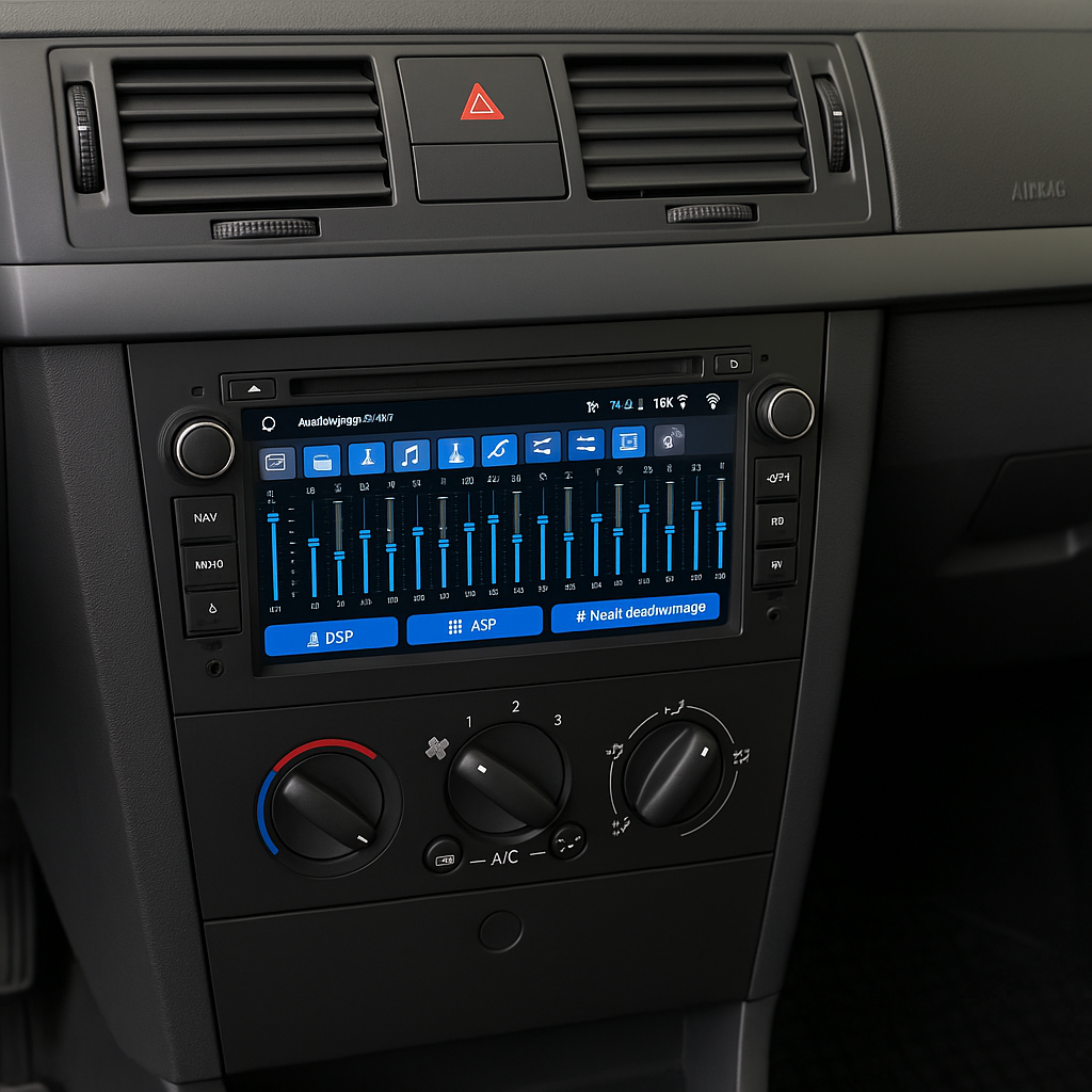 Opel Meriva Double-DIN Center Console