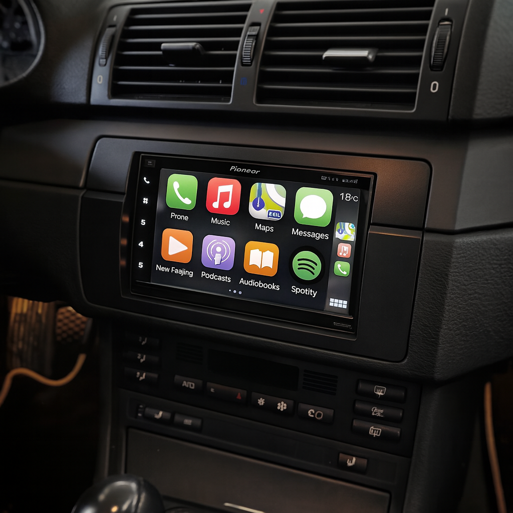 BMW E46 Double-DIN Center Console