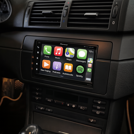 BMW E46 Double-DIN Center Console