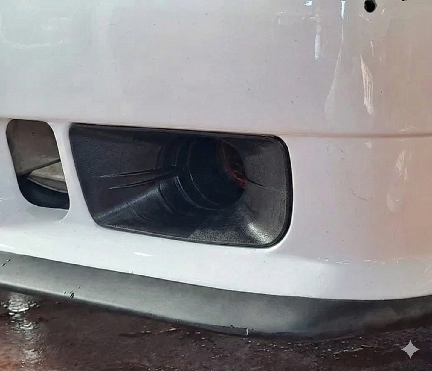 BMW E36 Nebelscheinwerfer Kühlkanal