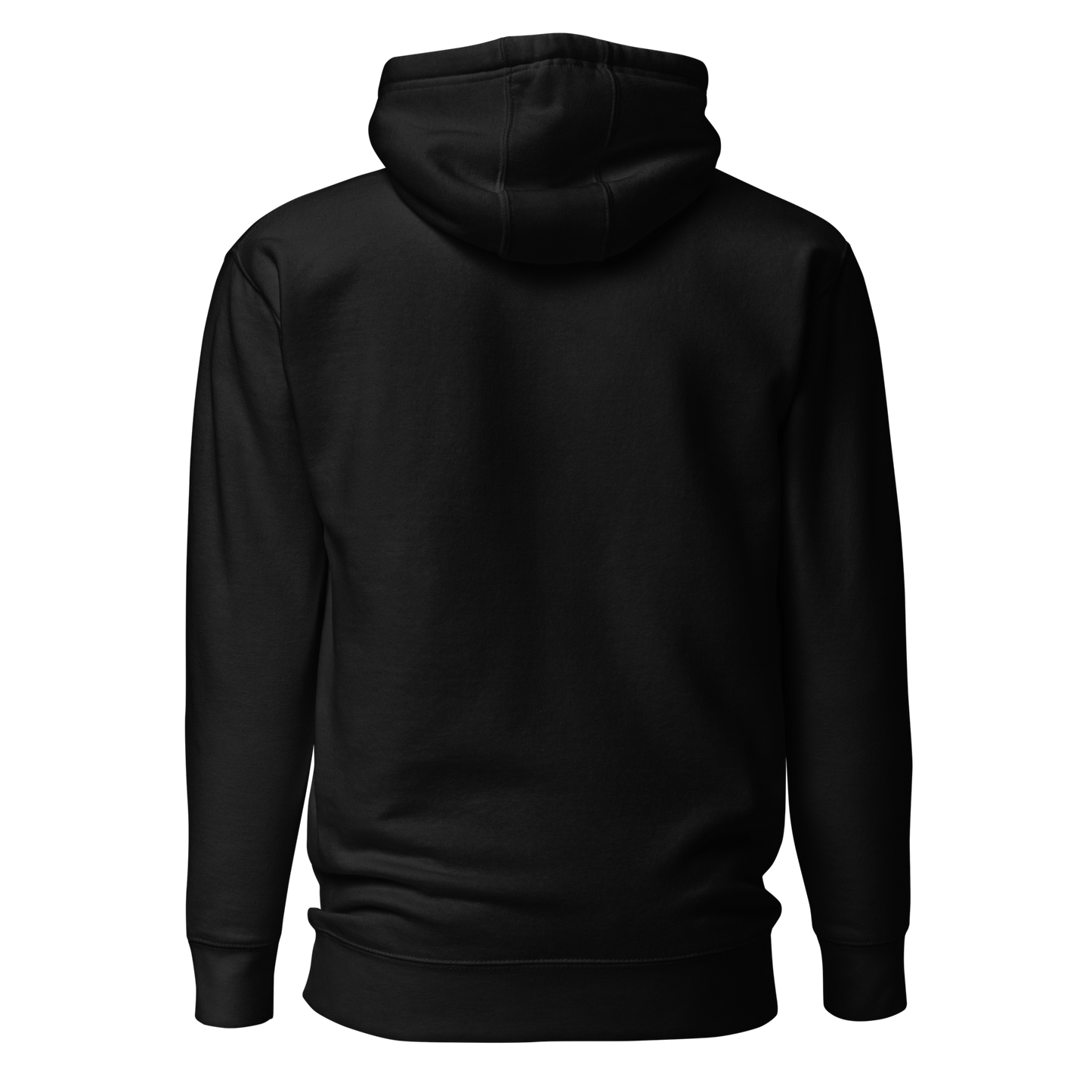 Unisex Hoodie Black – Classic hooded sweatshirt for women &amp; men