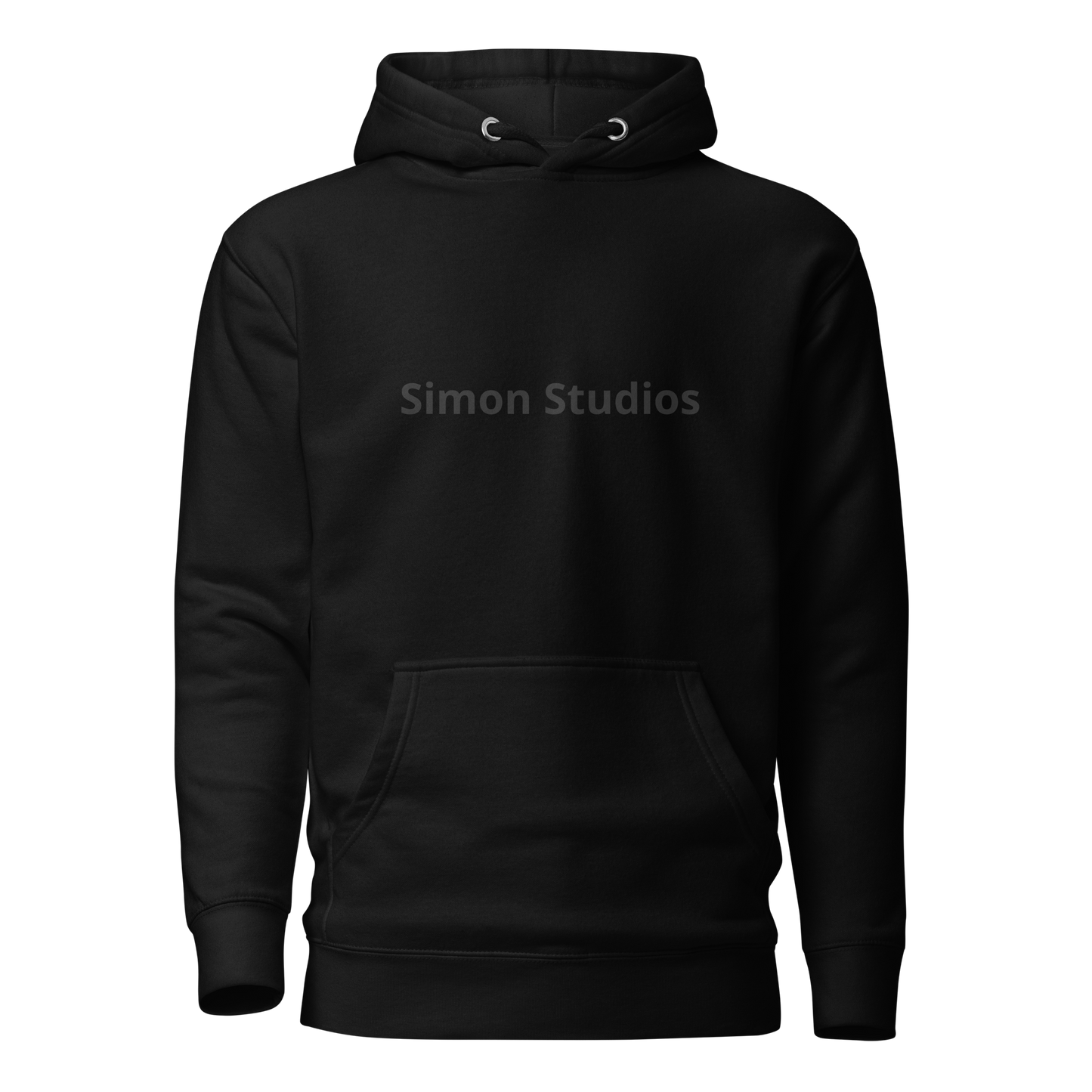Unisex Hoodie Black – Classic hooded sweatshirt for women &amp; men