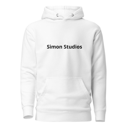 Unisex White Hoodie – Classic hooded sweatshirt for women &amp; men