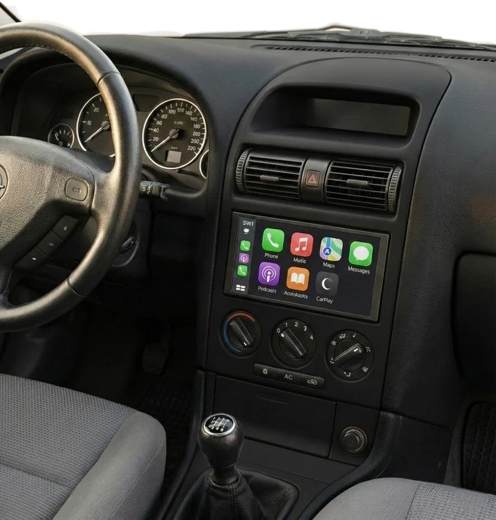 Opel Astra G double-DIN center console