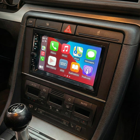 Audi A4 B6 Doppel-DIN Mittelkonsole